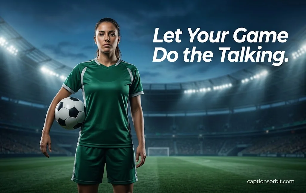 Best Attitude Football Captions for Instagram