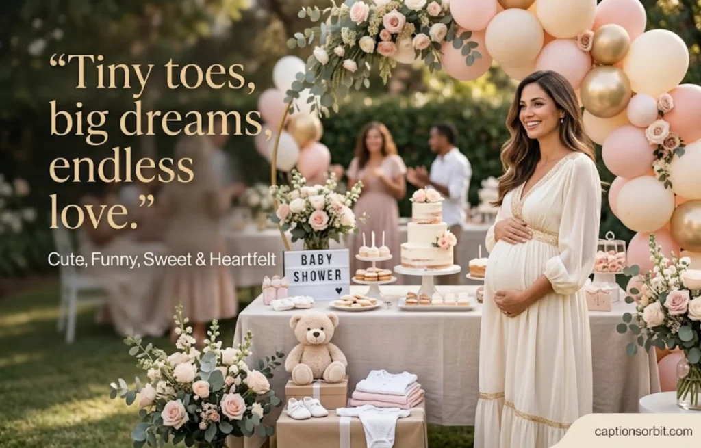 Cute Baby Shower Captions for Instagram