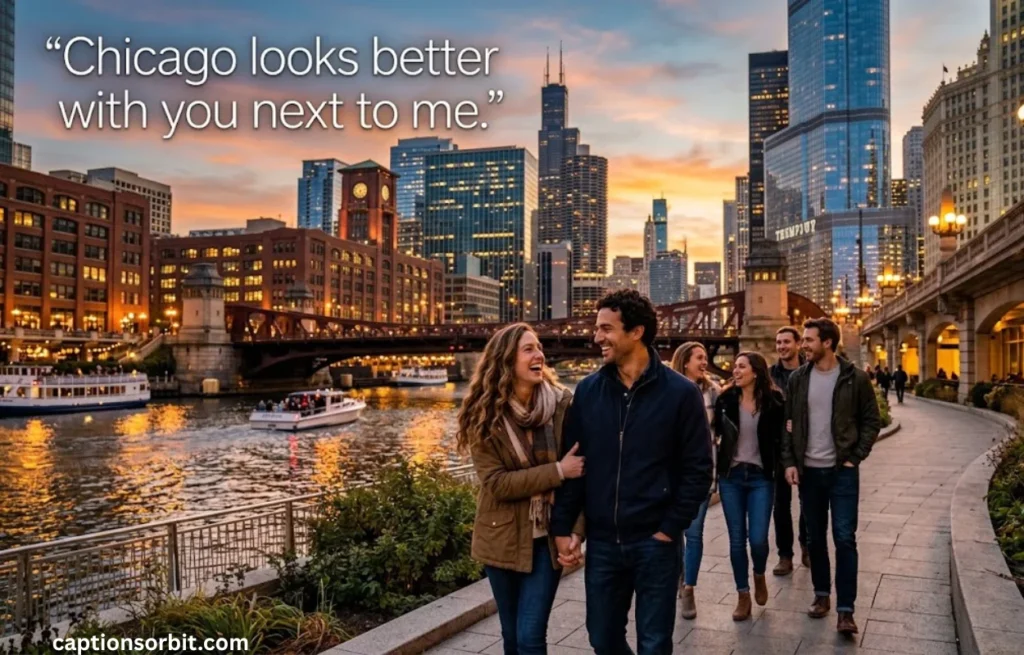 Cute Chicago Captions for Instagram (Couples & Friends)
