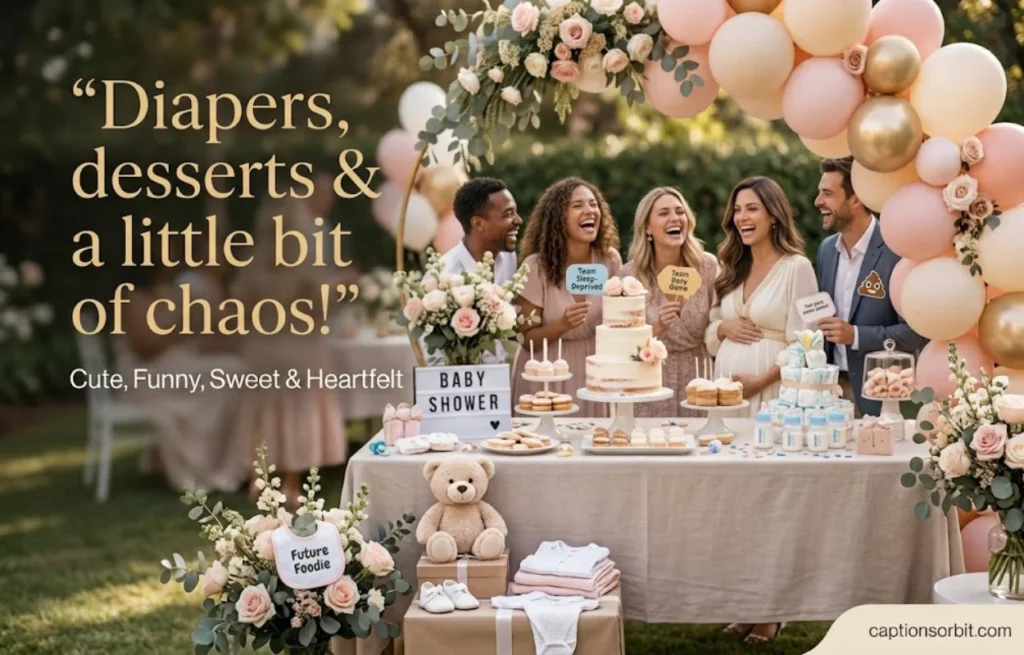 Funny Baby Shower Captions for Instagram