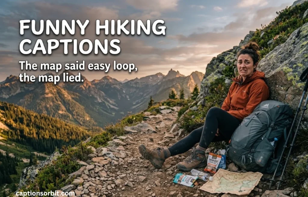 Funny Hiking Instagram Captions That Actually Land
