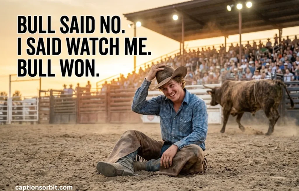 Funny Rodeo Captions for Instagram