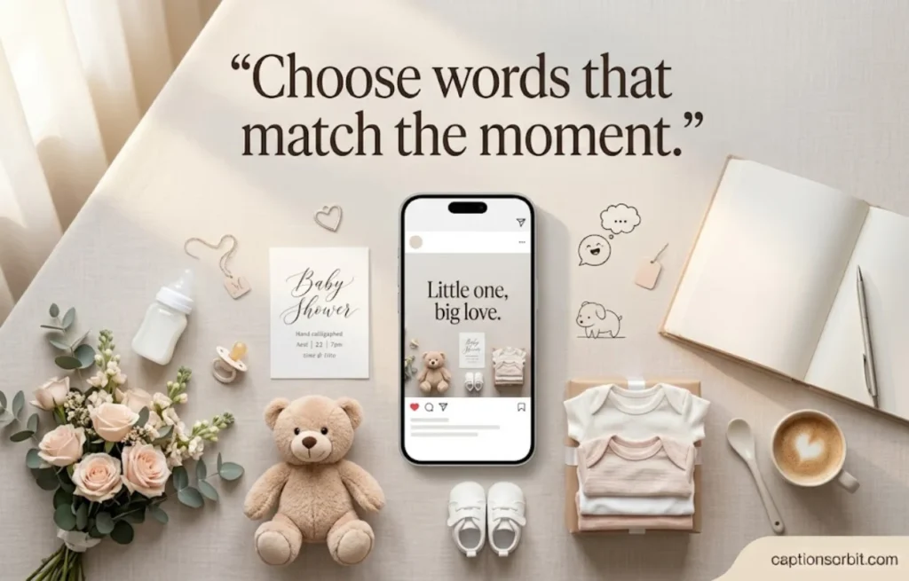 How to Choose the Right Baby Shower Caption