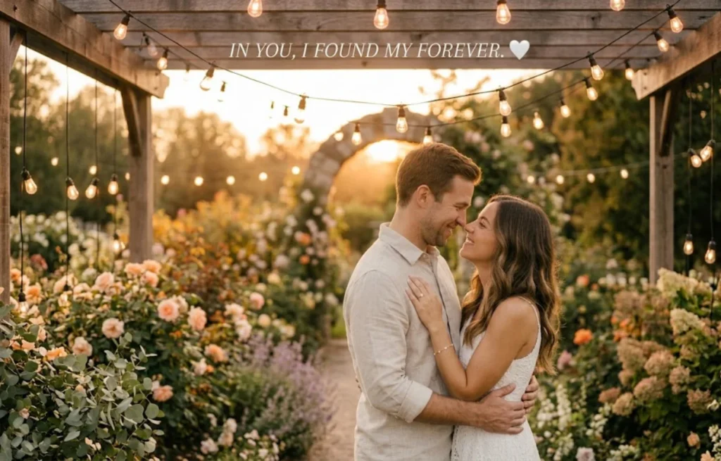 Romantic engagement captions and quotes