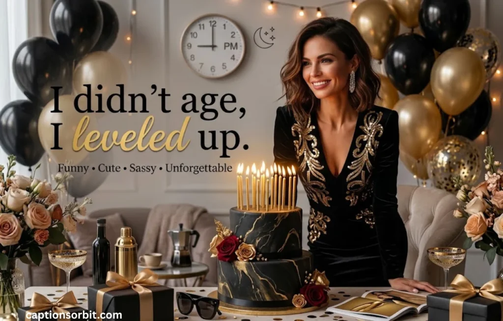 Sassy 30th Birthday Captions for Instagram