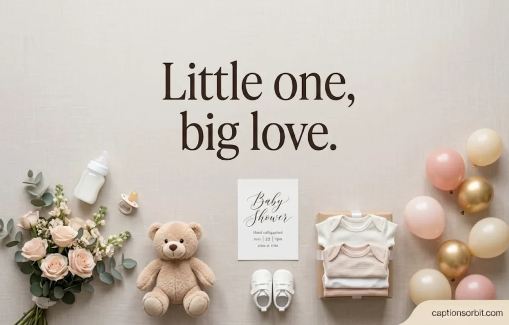 Short Baby Shower Captions for Instagram