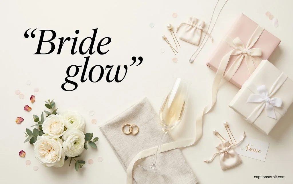 Short Bridal Shower Captions for Instagram