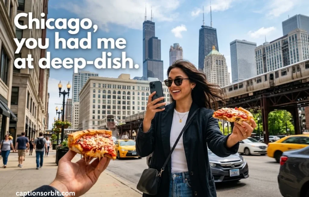Short & Funny Chicago Captions for Instagram