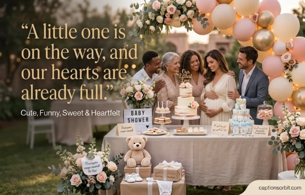 Sweet and Heartfelt Baby Shower Captions for Instagram
