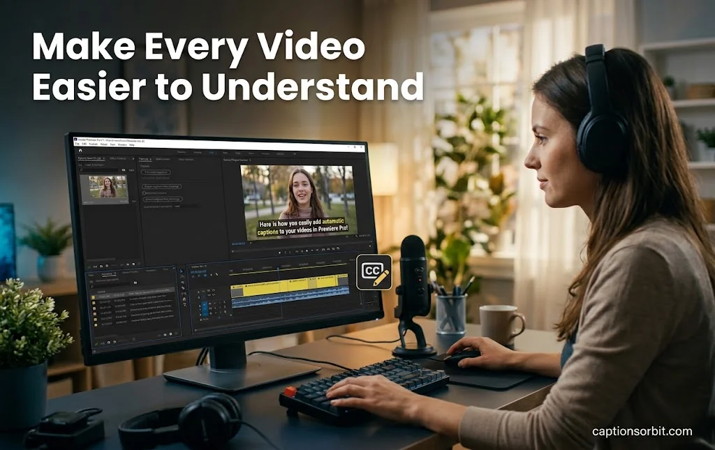 What Are Captions in Premiere Pro (and Why Beginners Need Them)