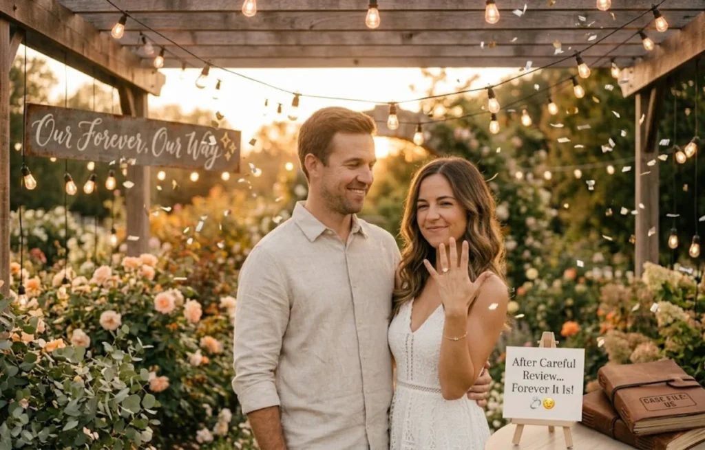 Witty engagement captions