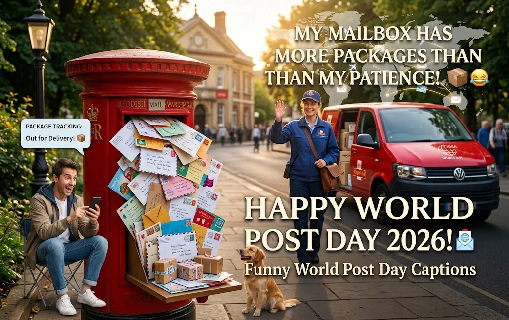 Funny World Post Day Captions for Instagram