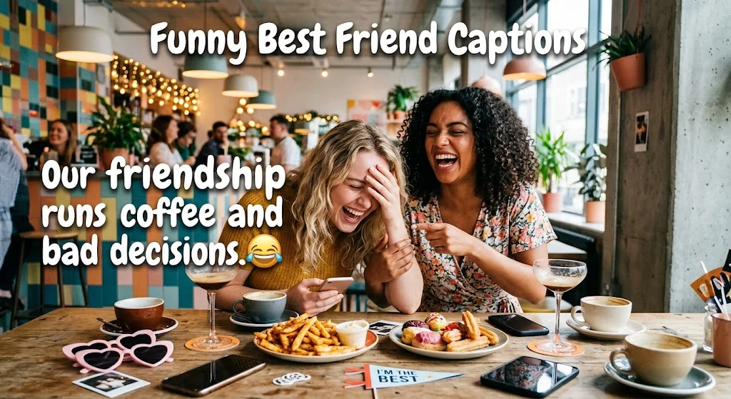 Funny Best Friend Captions for Instagram
