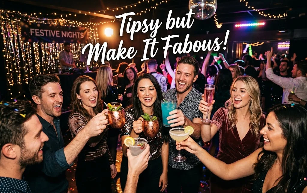 Tipsy Vodka Captions for Party Posts