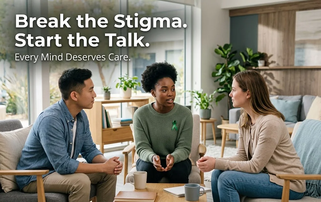 Mental Health Awareness Captions to Break the Stigma