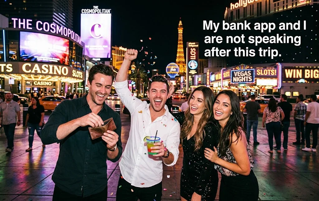 Funny Vegas Captions for Instagram
