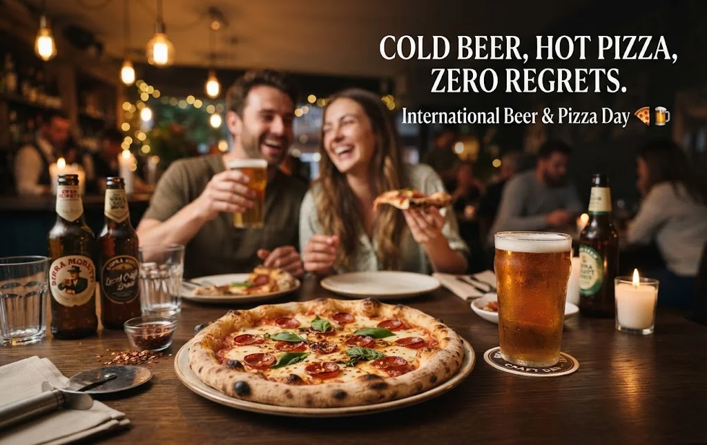 Best International Beer and Pizza Day Captions for Instagram