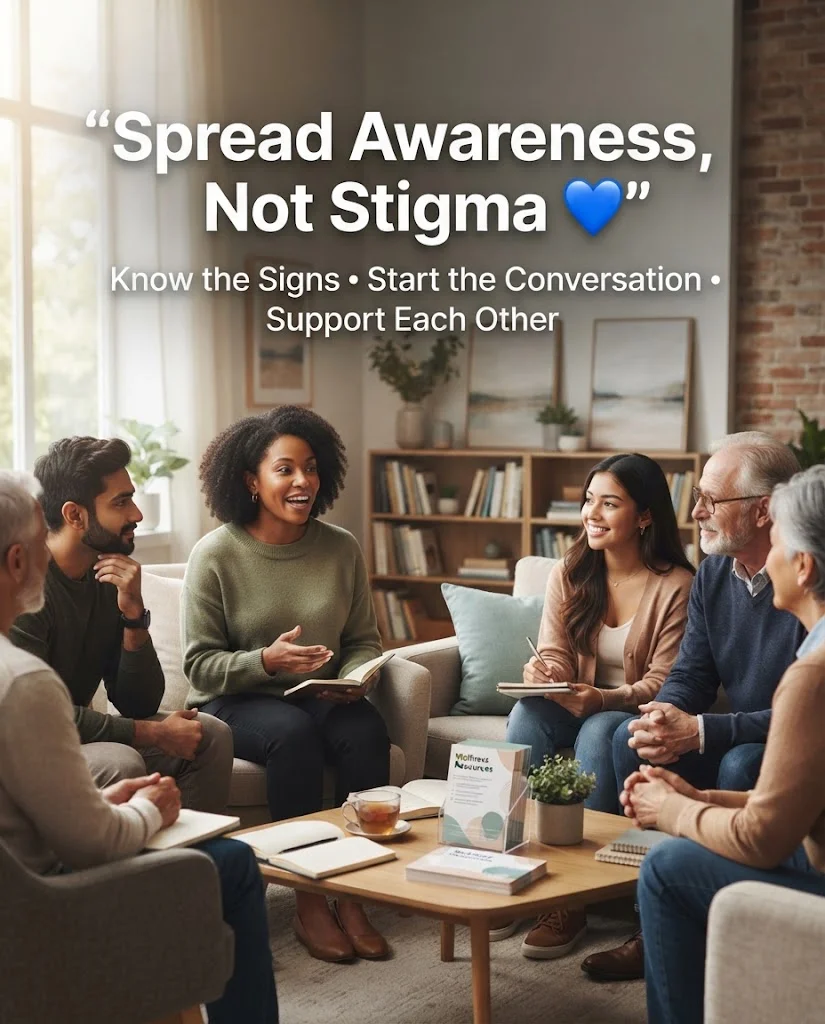 Mental Health Captions for National Depression Screening Day Posts