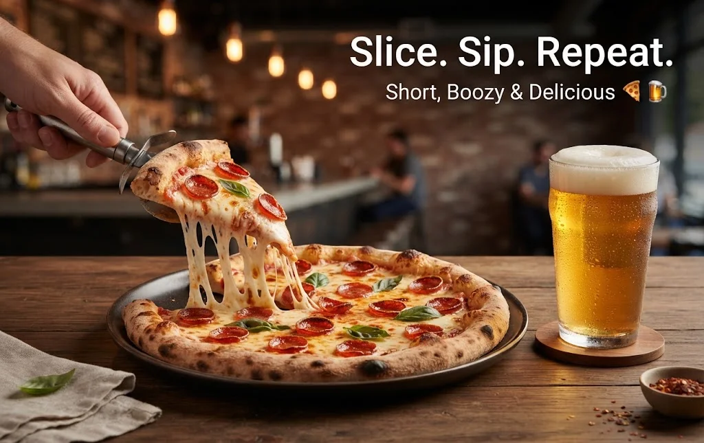 Short, Boozy and Delicious Beer and Pizza Captions for Instagram