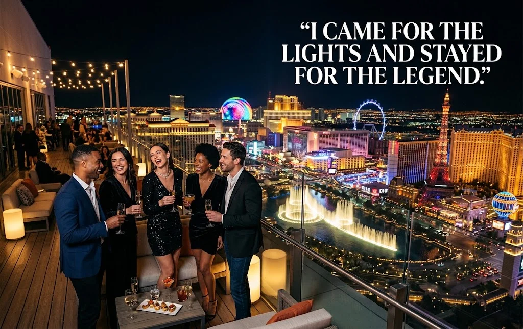 Wild and Iconic Vegas Captions for Instagram