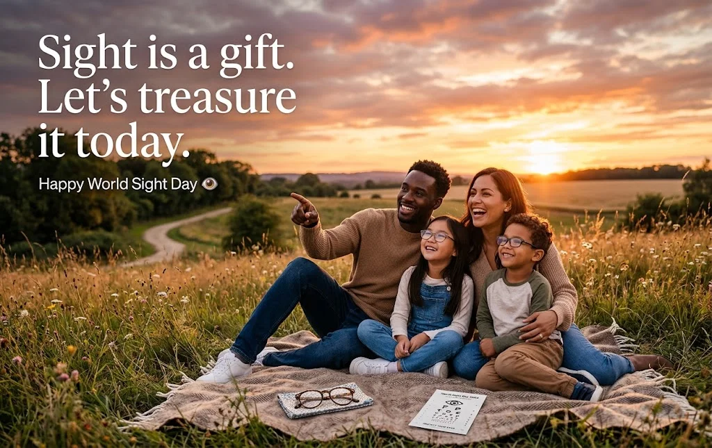 Inspirational World Sight Day Captions