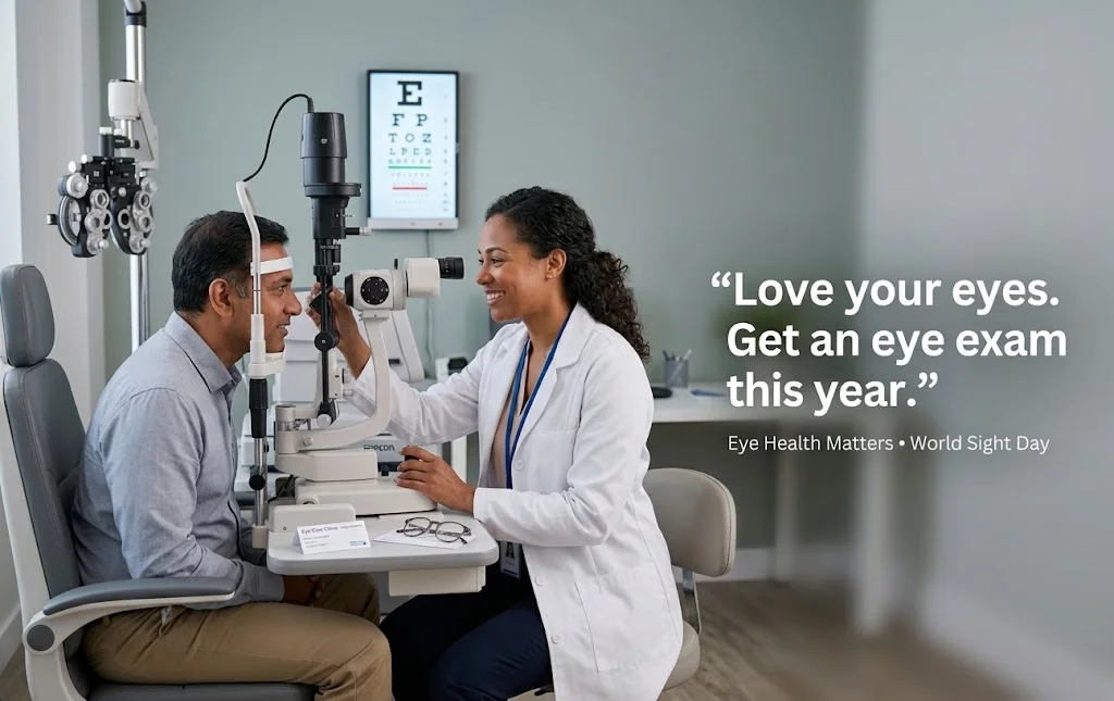 World Sight Day Awareness Captions