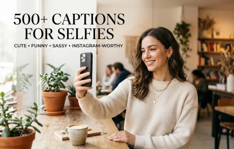 500+ Captions for Selfies: Cute, Funny, Sassy & Instagram-Worthy