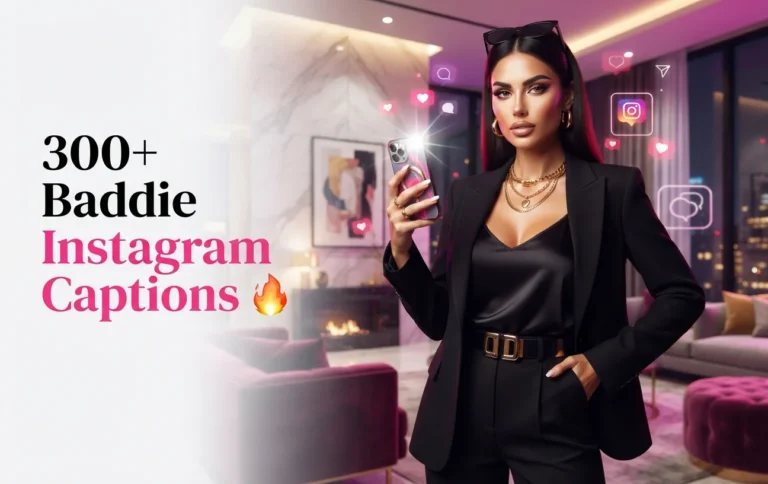 300+ Baddie Instagram Captions to Make Your Feed Look 🔥
