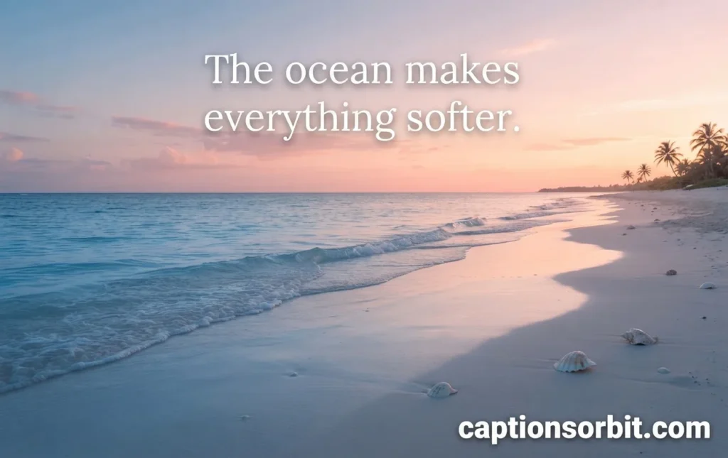 Aesthetic Beach Captions for Instagram