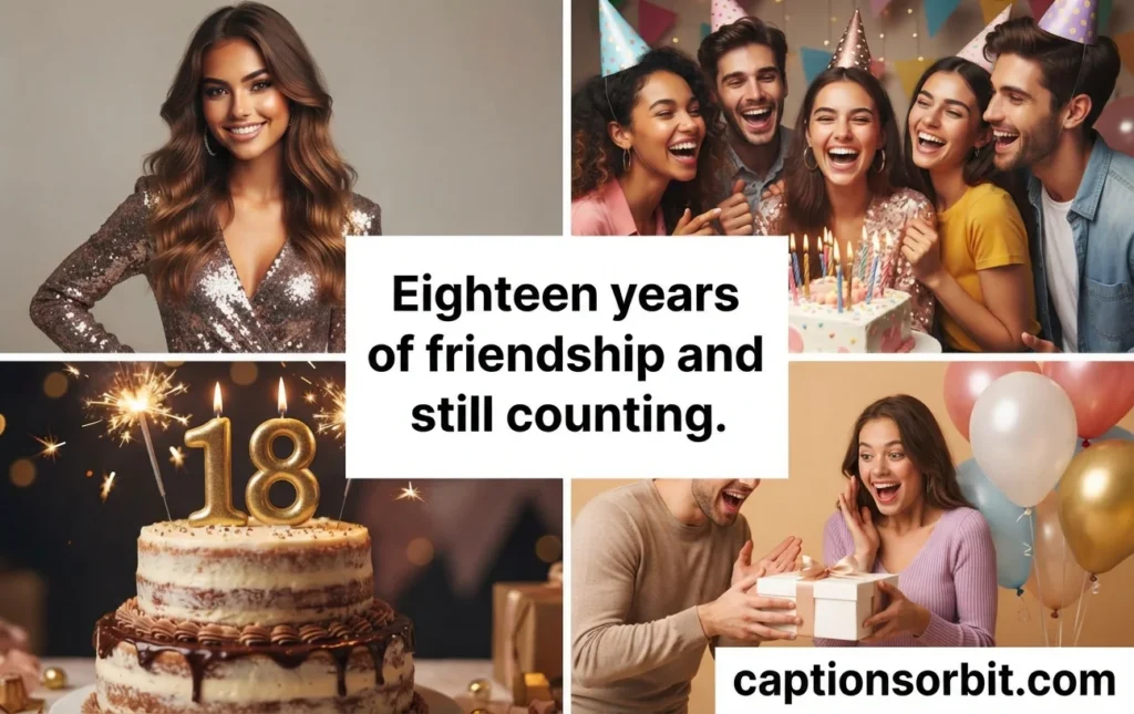 18th Birthday Captions for Every Vibe