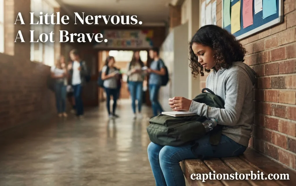 Vulnerable & Honest First Day Captions