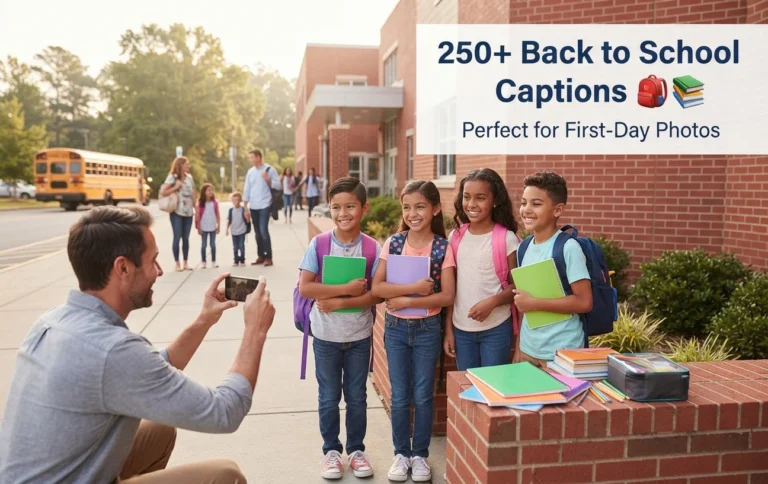 250+ Best Back to School Captions for First-Day Photos [Parents & Students Guide]