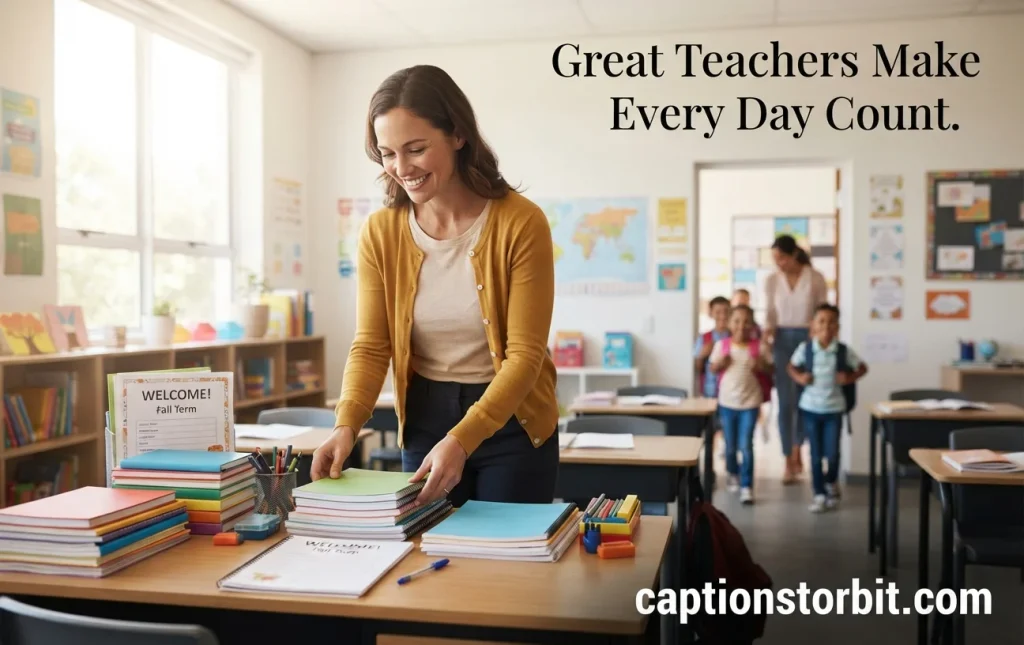 Teacher & Educator Appreciation Captions