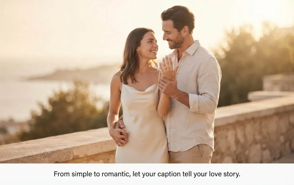 Simple Engagement Captions