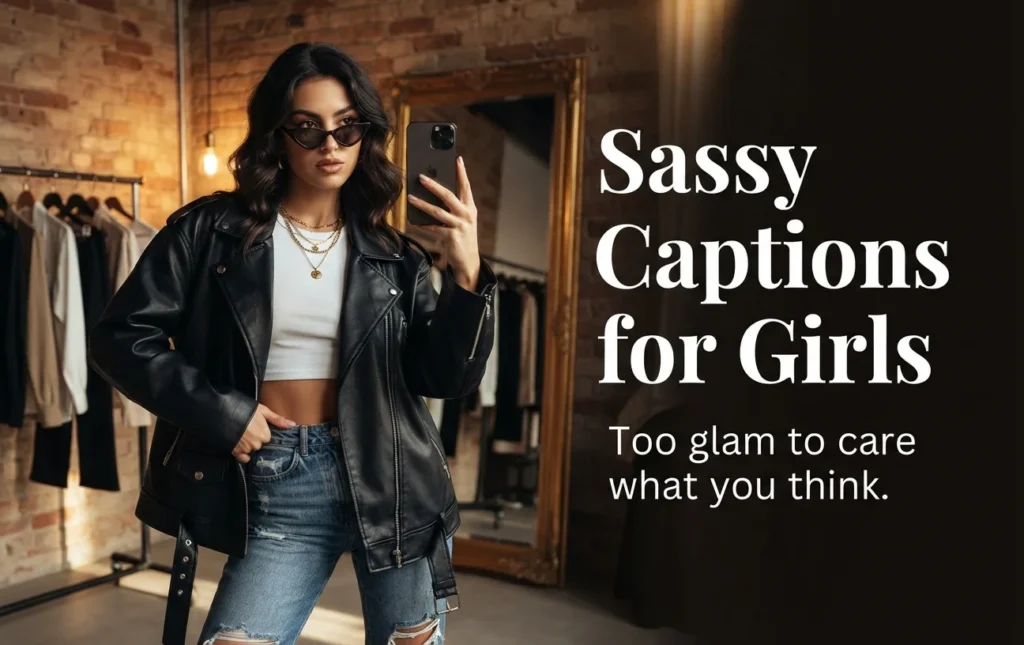 Sassy Captions for Girls on Instagram
