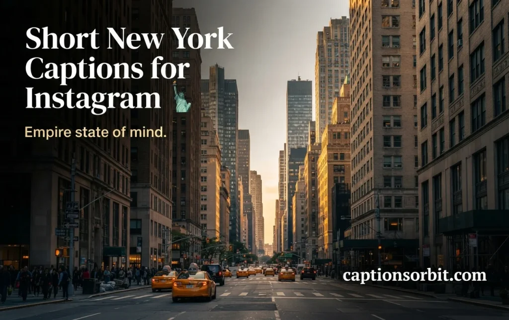 Short New York Captions for Instagram