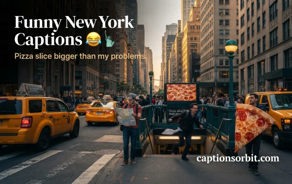 Funny New York Captions for Instagram