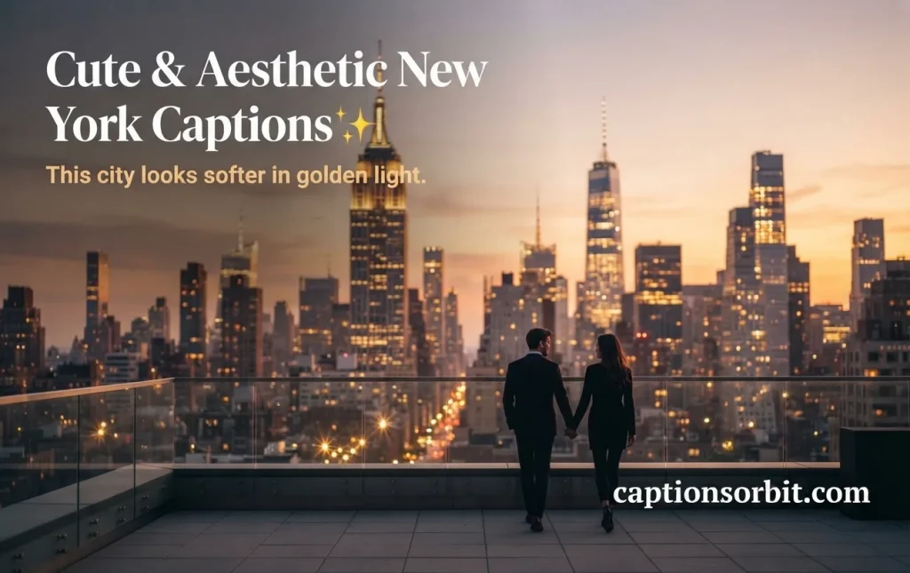 Cute & Aesthetic New York Captions