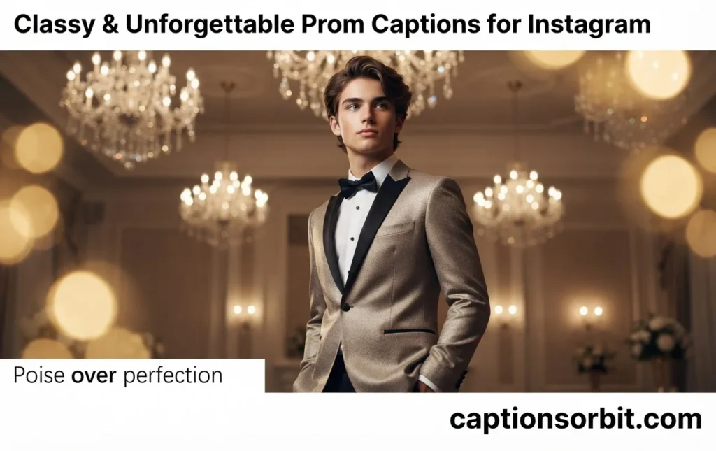 Funny Prom Captions for Instagram