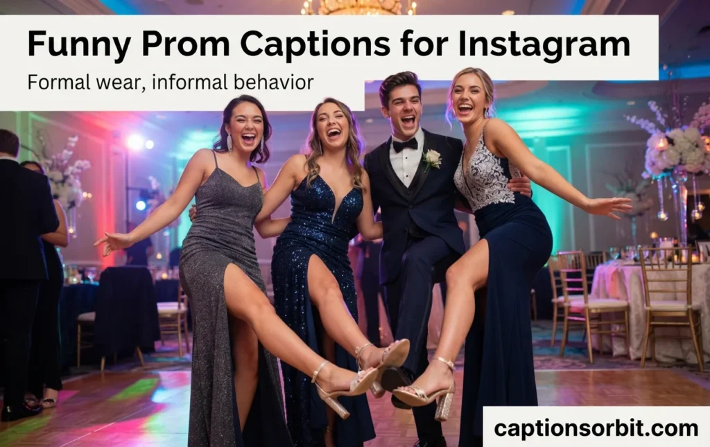 Classy & Unforgettable Prom Captions for Instagram