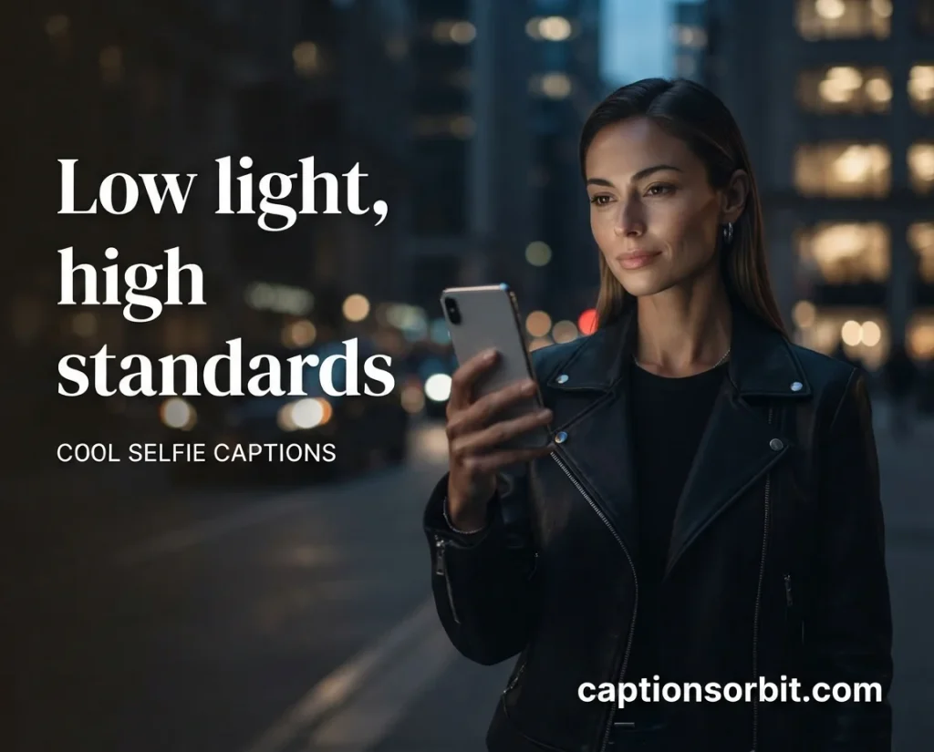 Best Cool Selfie Captions for Instagram