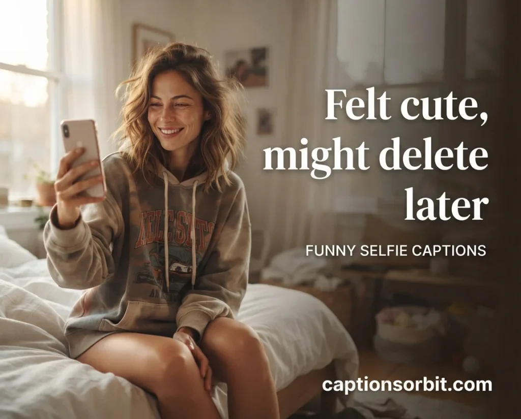 Best Funny Selfie Captions for Instagram