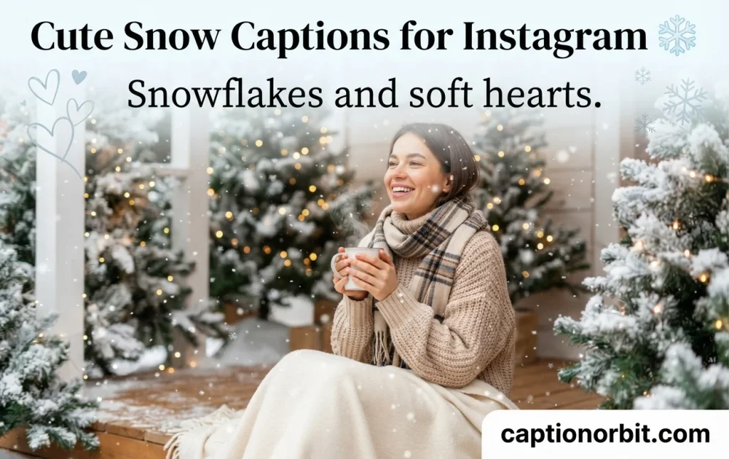 Funny Snow Captions for Snowy Pictures