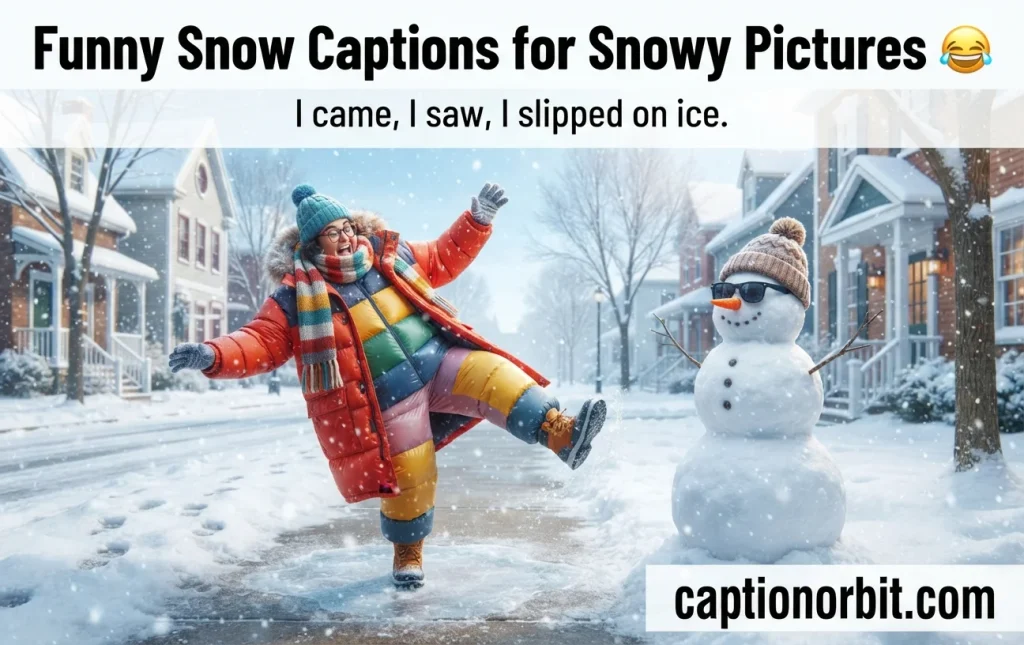 Cute Snow Captions for Instagram