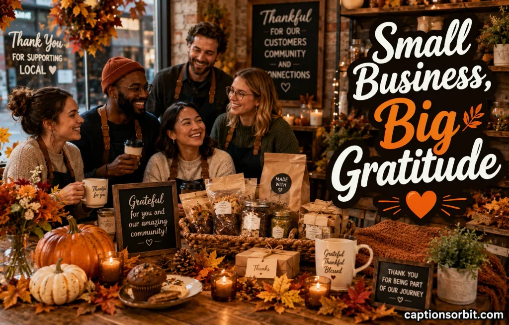 Thanksgiving Instagram Captions for Businesses and Creators