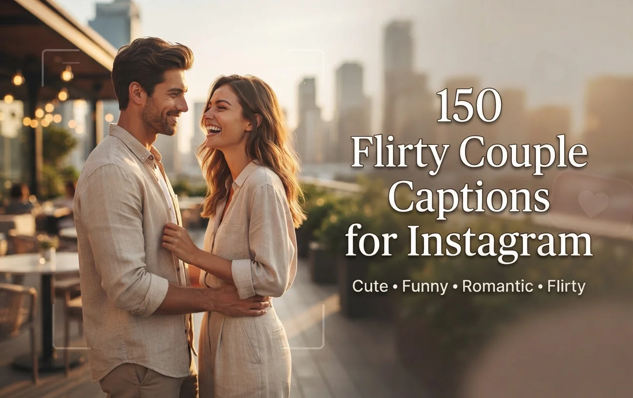 150+ Flirty Couple Captions for Instagram That Boost Engagement