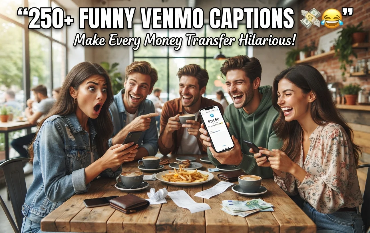 250+ Funny Venmo Captions That'll Make Your Money Transfers Way More Hilarious 💸😂