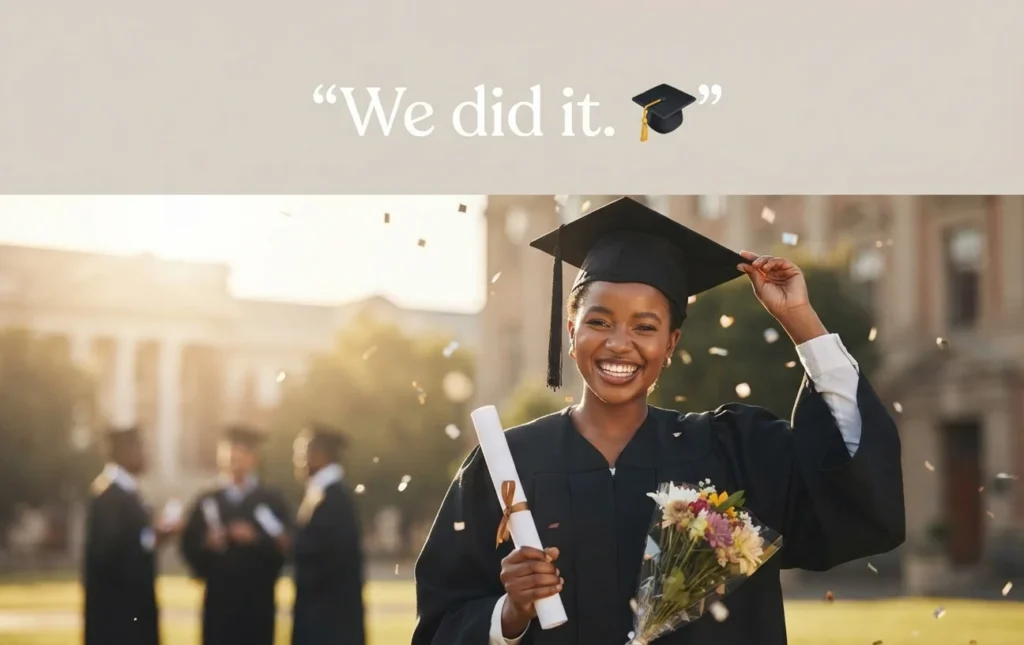 Short & Funny Graduation Captions
