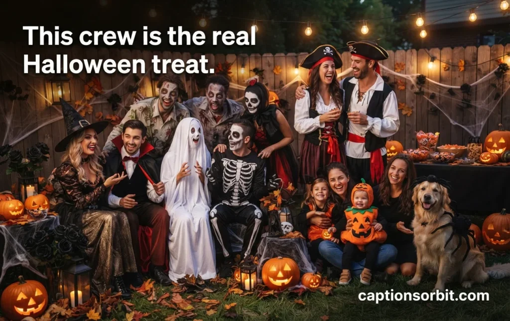 Halloween Instagram Captions for Every Crew