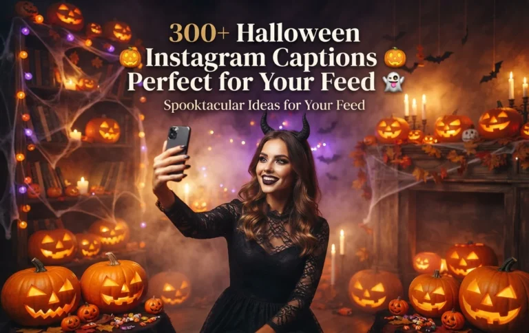 300+ Halloween Instagram Captions That Are Spooktacularly Perfect for Your Feed 🎃👻